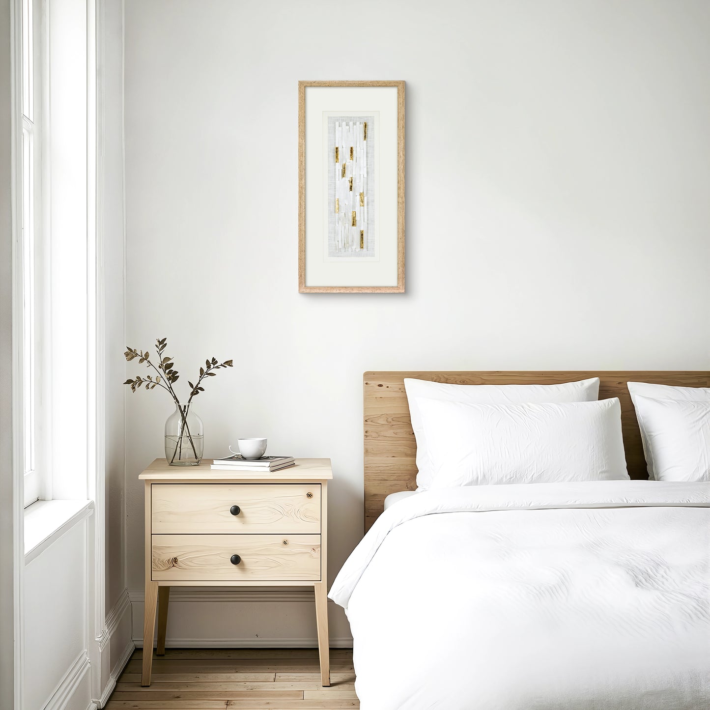 The Selenite Wall Art for Instant Calm-Erase Anxiety