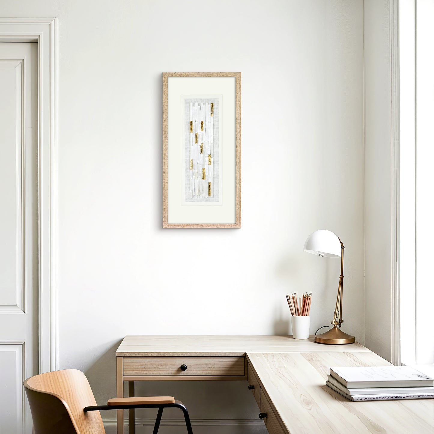 The Selenite Wall Art for Instant Calm-Erase Anxiety