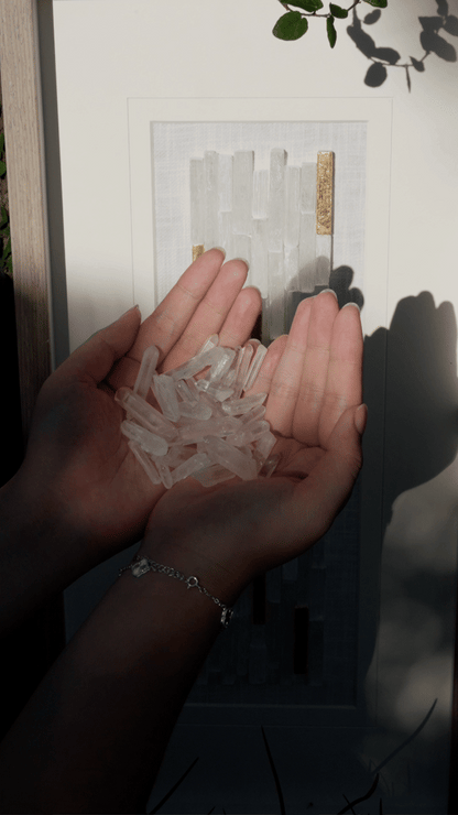 The Selenite Wall Art for Instant Calm-Erase Anxiety