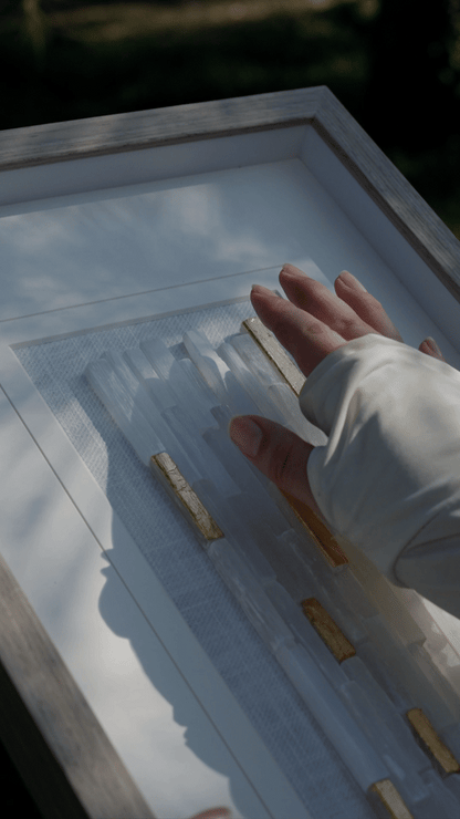The Selenite Wall Art for Instant Calm-Erase Anxiety