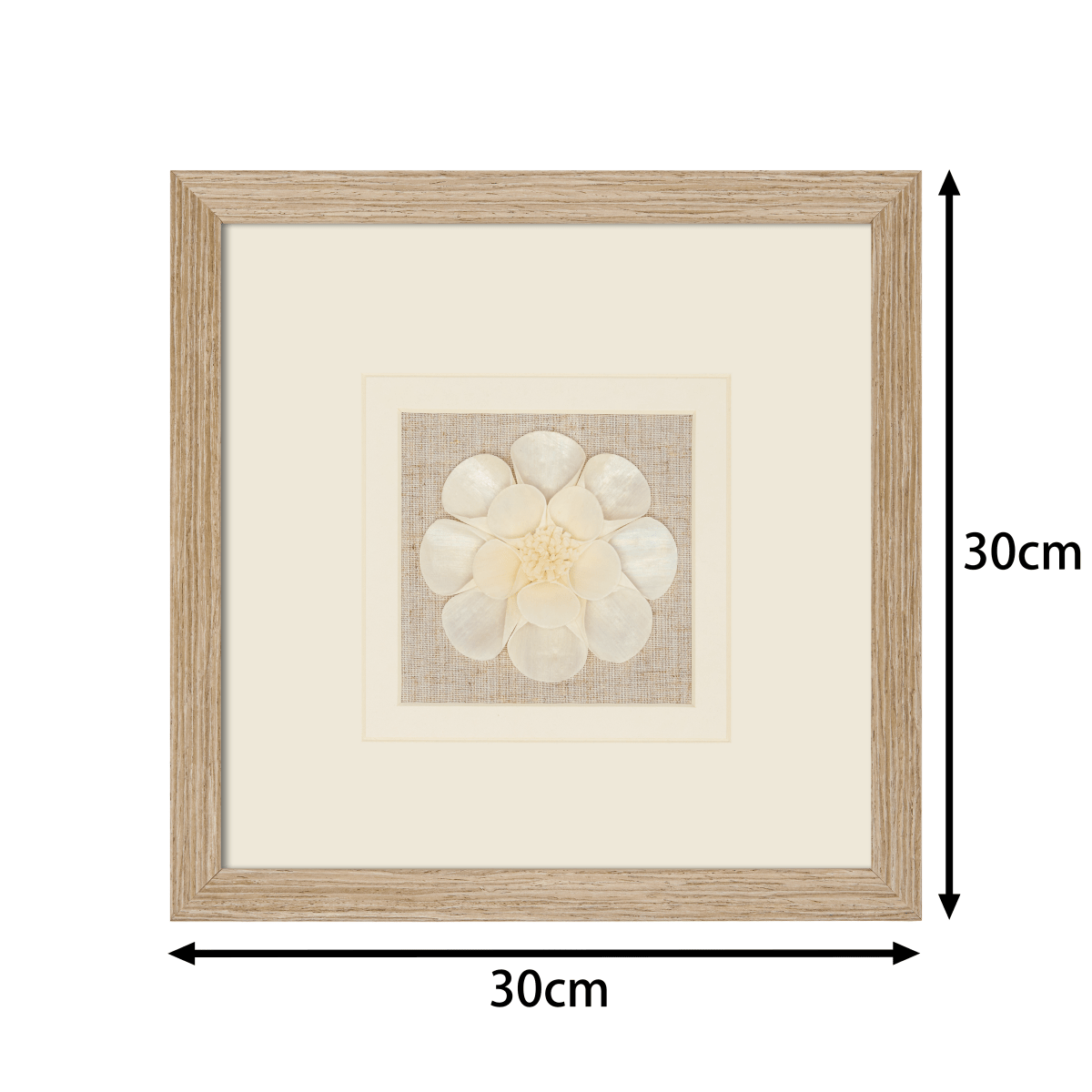 Zen - Inspiriertes Sola Paper auf Hanfleinen Wandkunst - Jemento