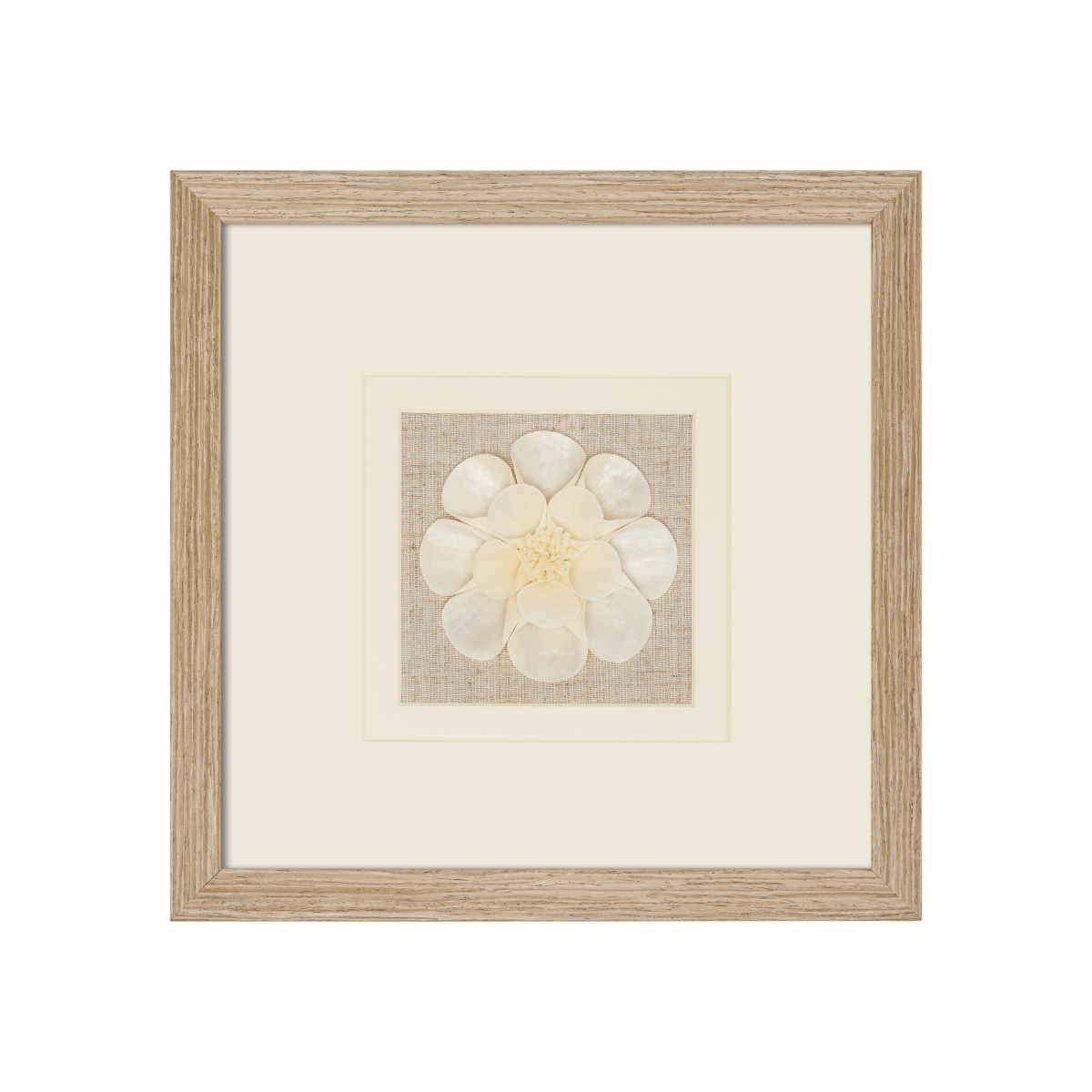 Zen - Inspiriertes Sola Paper auf Hanfleinen Wandkunst - Jemento