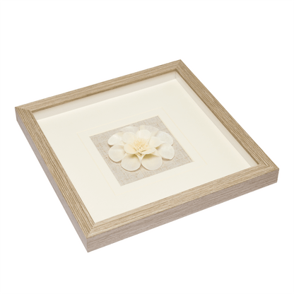 Zen - Inspiriertes Sola Paper auf Hanfleinen Wandkunst - Jemento