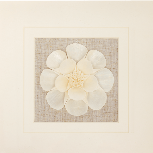 Zen - Inspiriertes Sola Paper auf Hanfleinen Wandkunst - Jemento